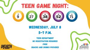 Teen Game Night: Bin